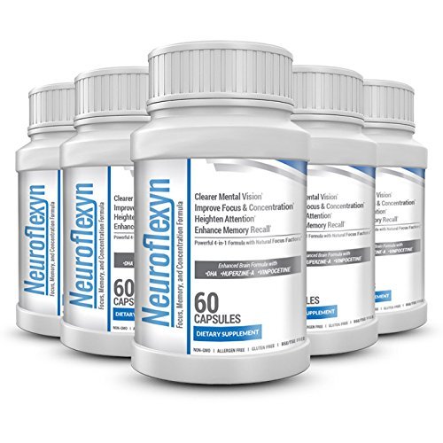 Neuroflexyn-Focus-Memory-and-Concentration-Formula-5-bottles-300-capsules-0