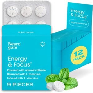 Neurogum Caffeine Energy Gum Nootropic Review - Benefits, Side Effects and Ingredients